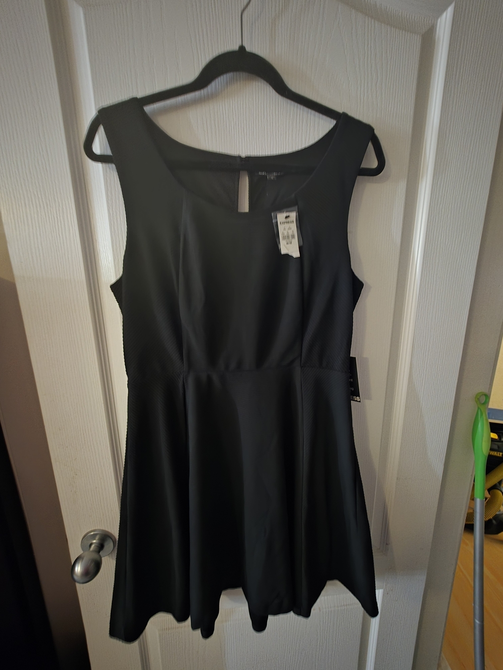 NWT Medium - Classic Black Fit & Flare Women's Dress by Express